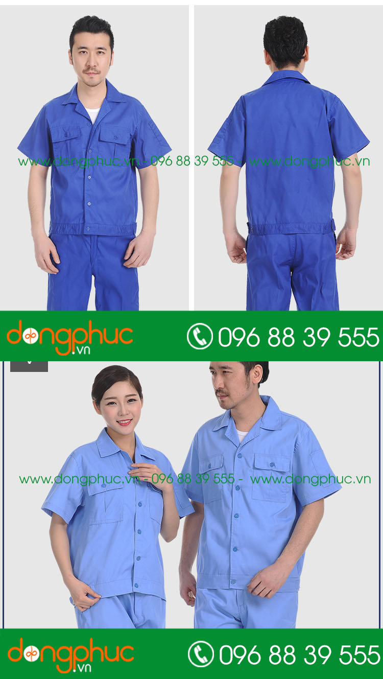 Mẫu bảo hộ màu xanh